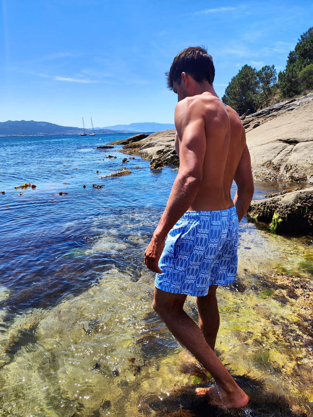 Bañador de Hombre Xouba Azul
