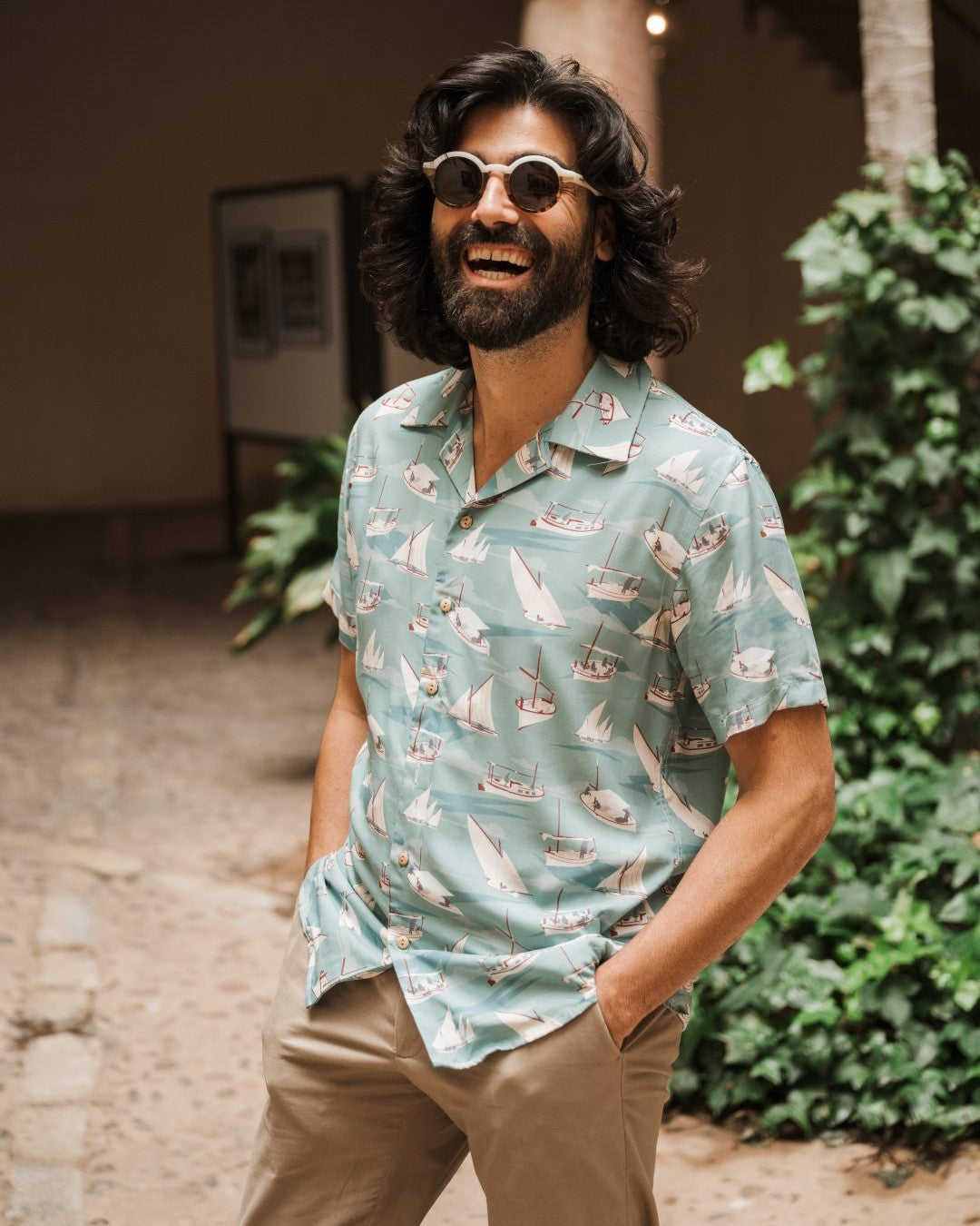 LLAÜT- Camisa Bowling Galoha