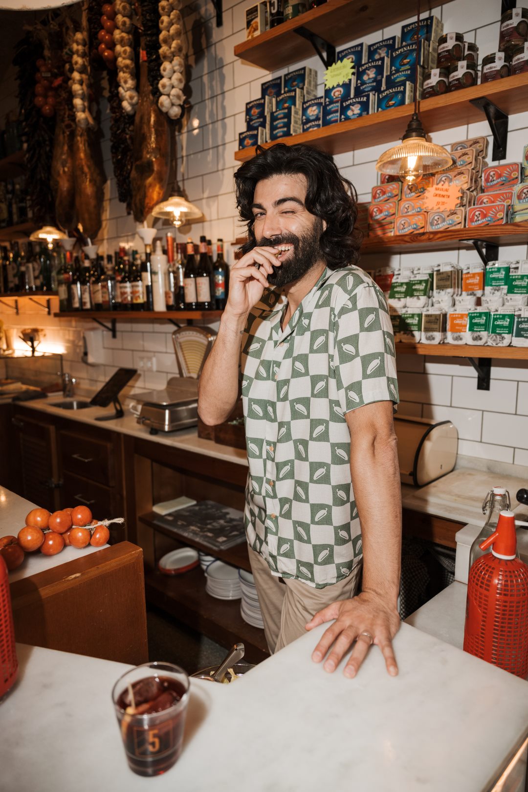 PEMENTOS- Camisa Bowling Galoha