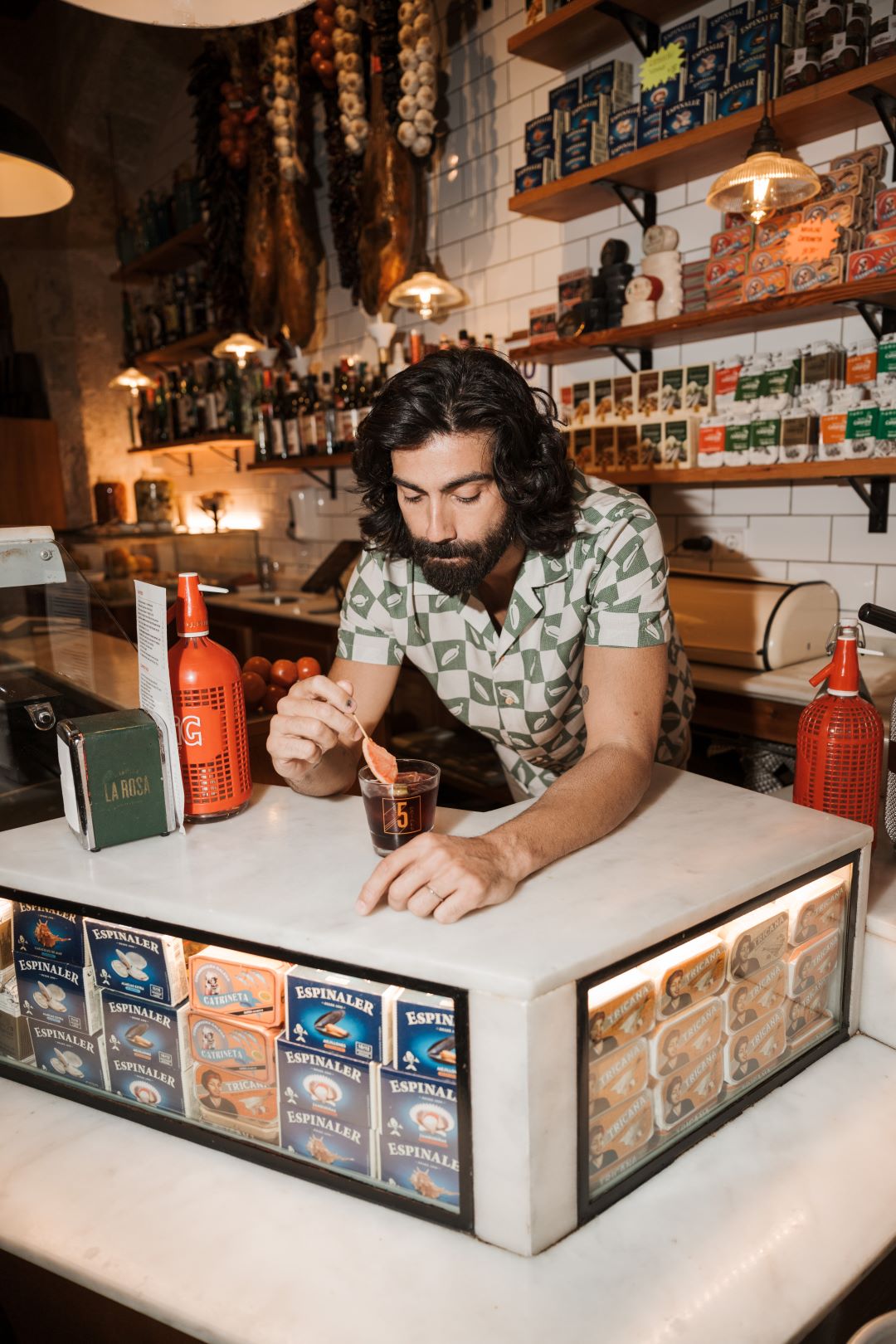 PEMENTOS- Camisa Bowling Galoha
