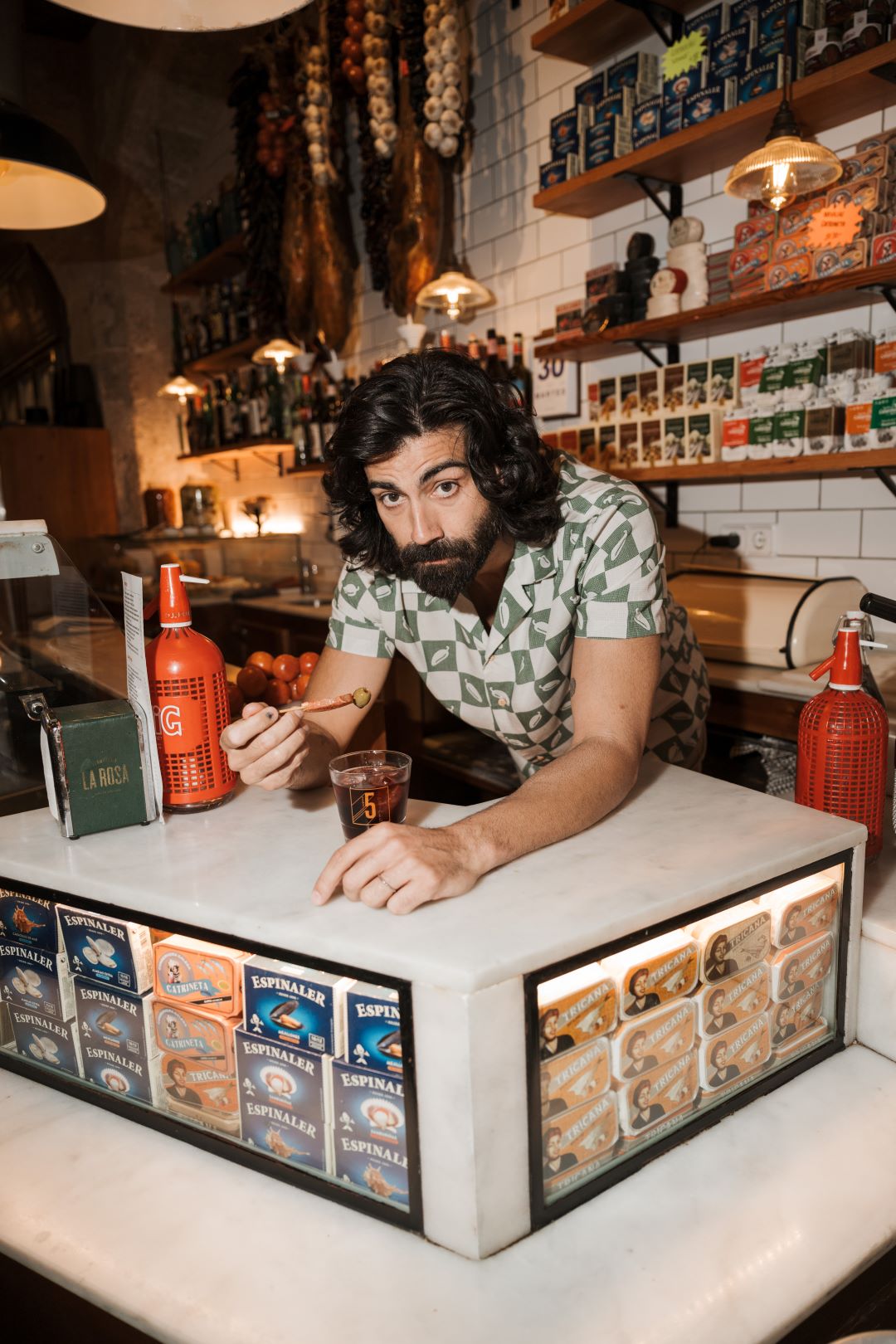 PEMENTOS- Camisa Bowling Galoha
