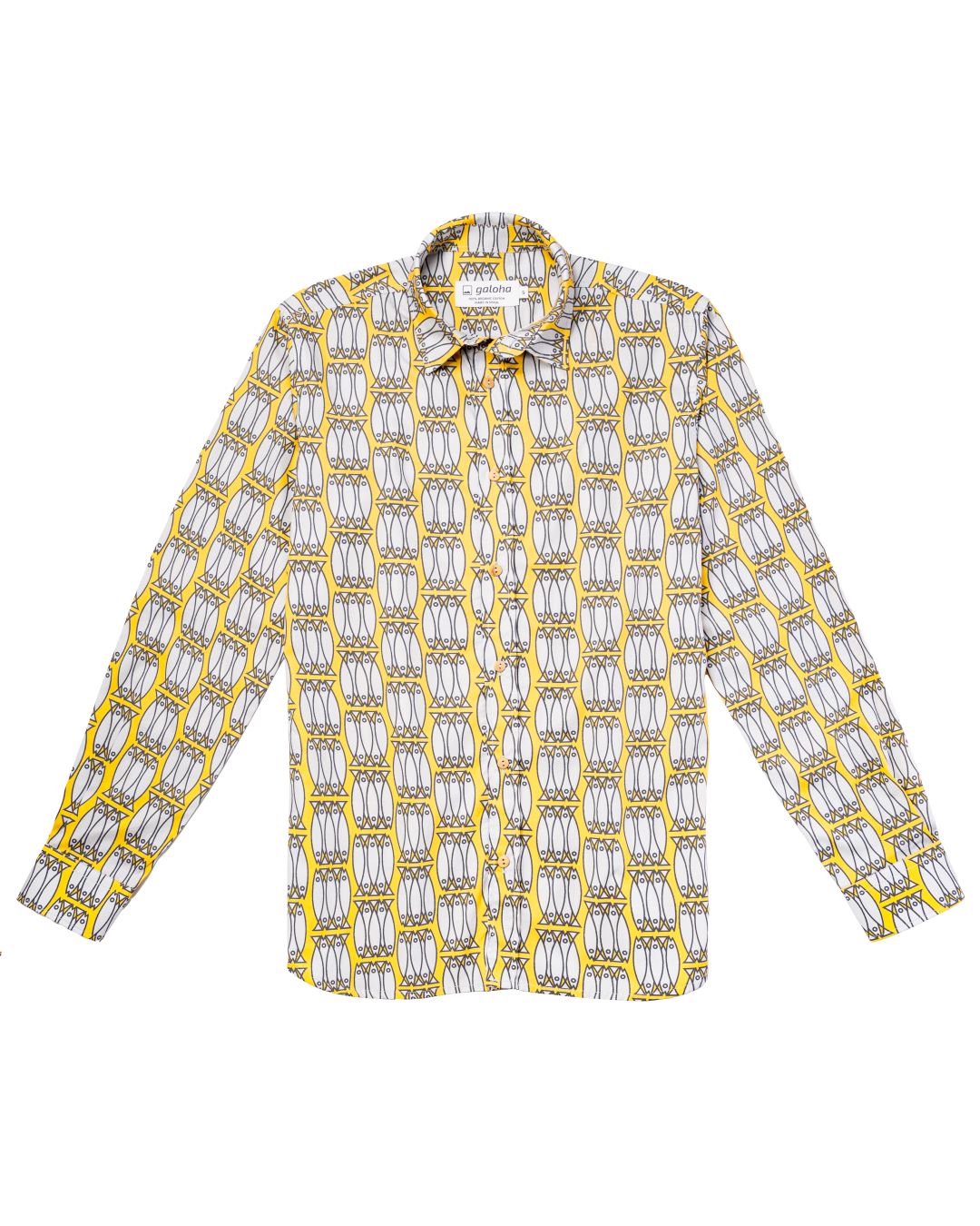 Camisa estampada de Manga Larga - Xouba