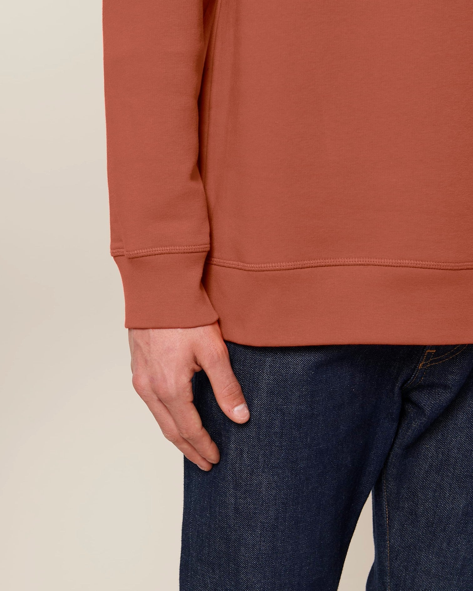 Sudadera Unisex Xoubas Marrón