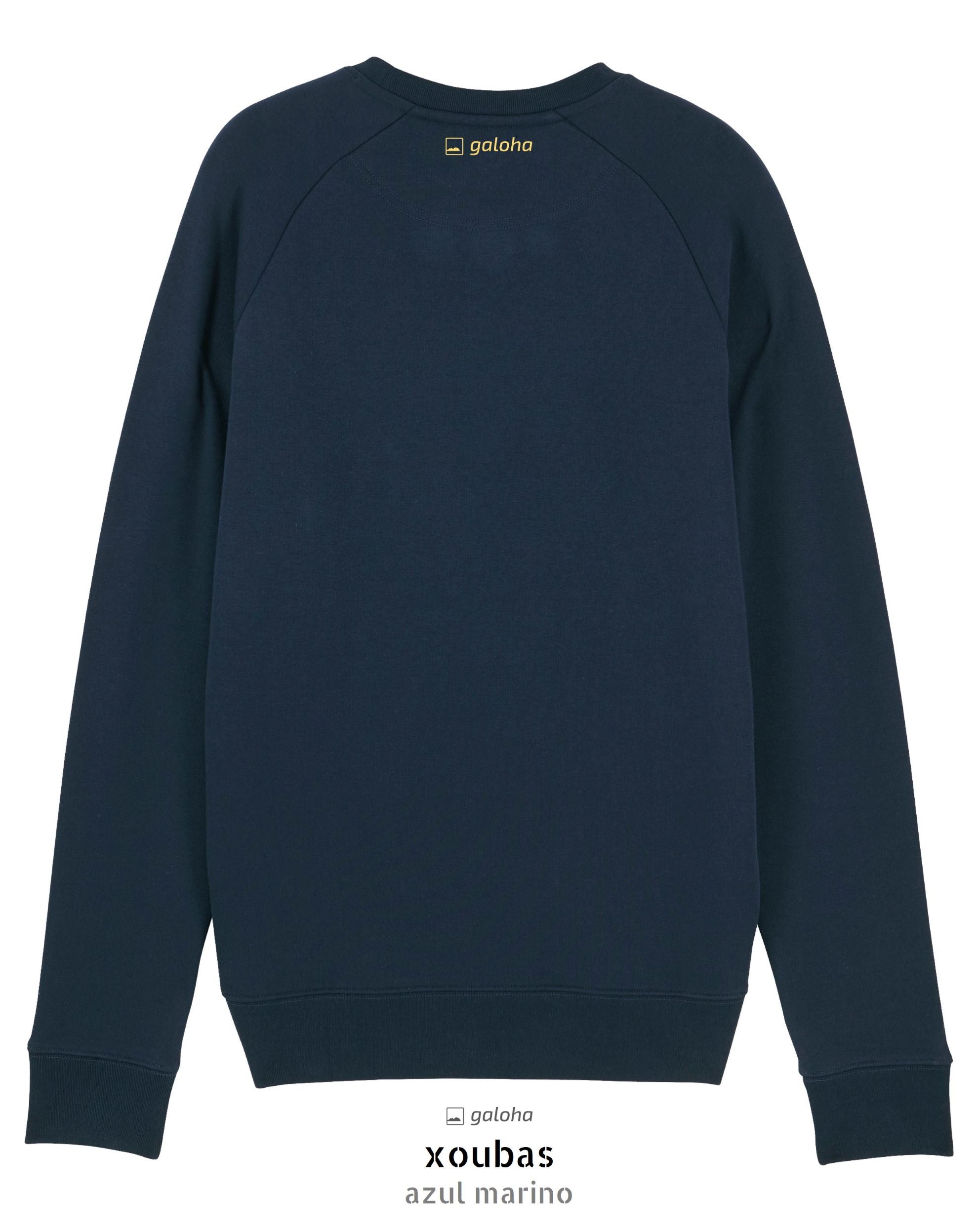 Xoubas Navy Blue Unisex Sweatshirt