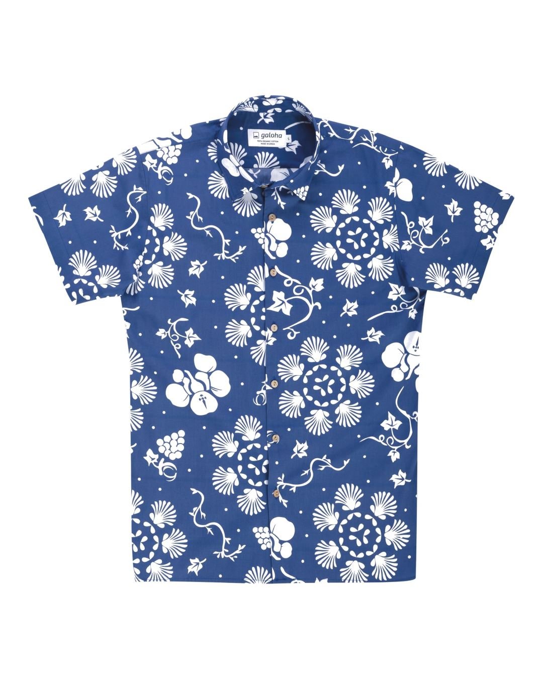 XACOBEO Azul - Camisa Galoha