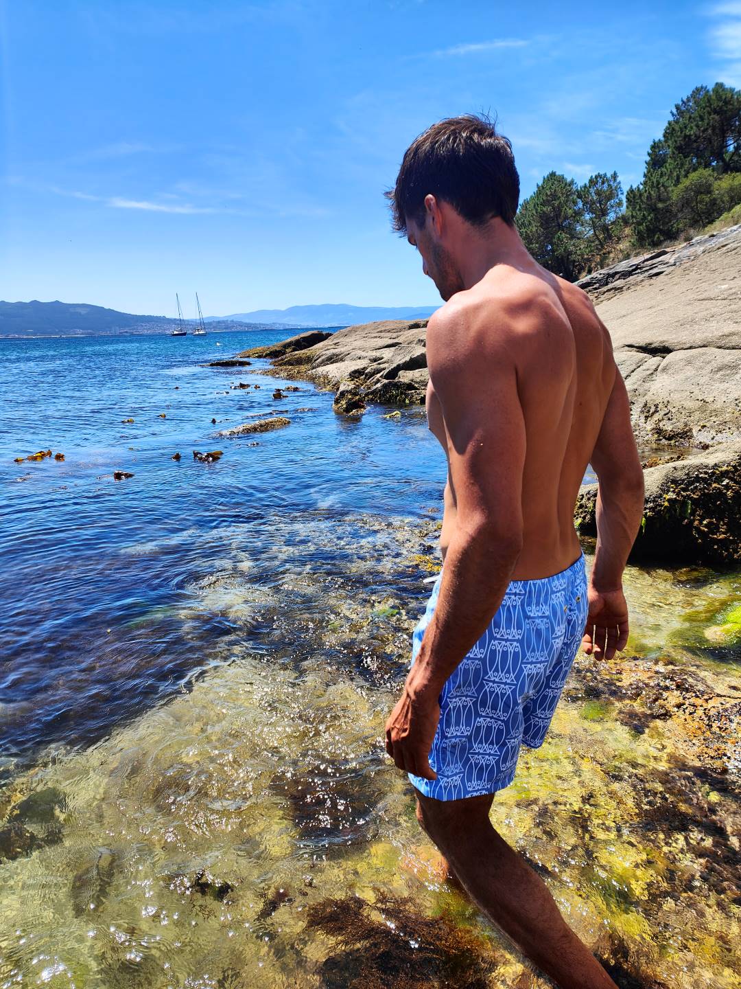 Bañador de Hombre Xouba Azul