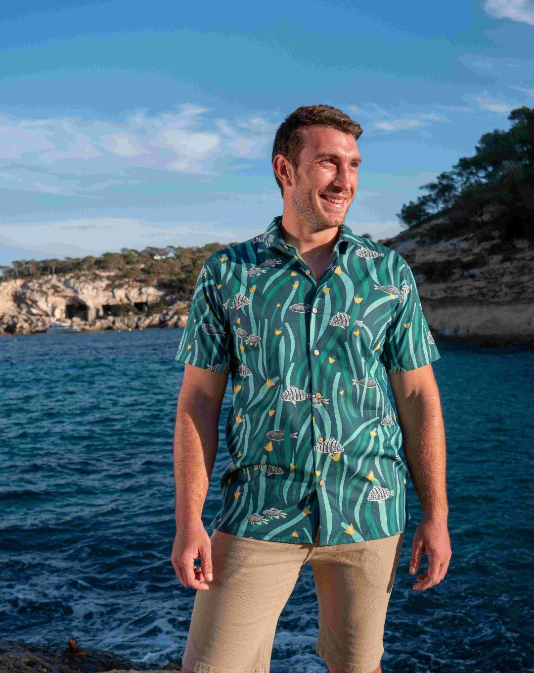 POSIDONIA- Camisa Galoha