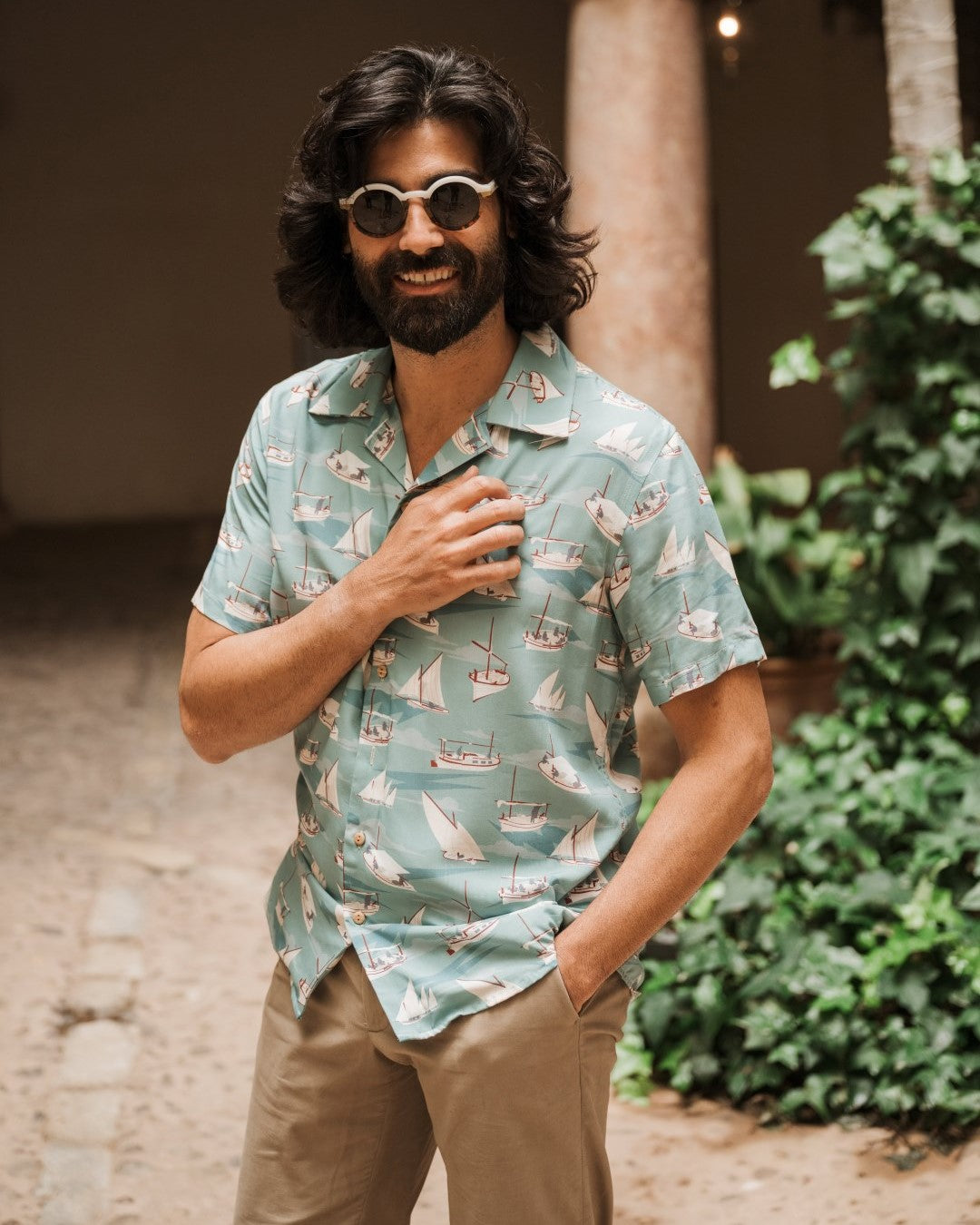 LLAÜT- Camisa Bowling Galoha