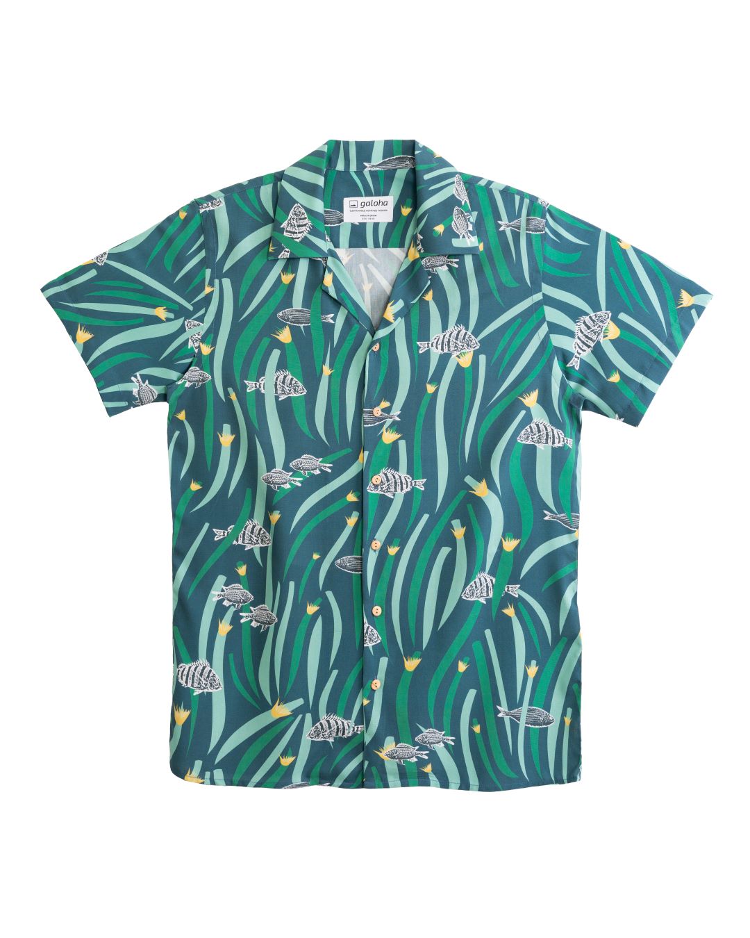 POSIDONIA- Camisa Bowling Galoha