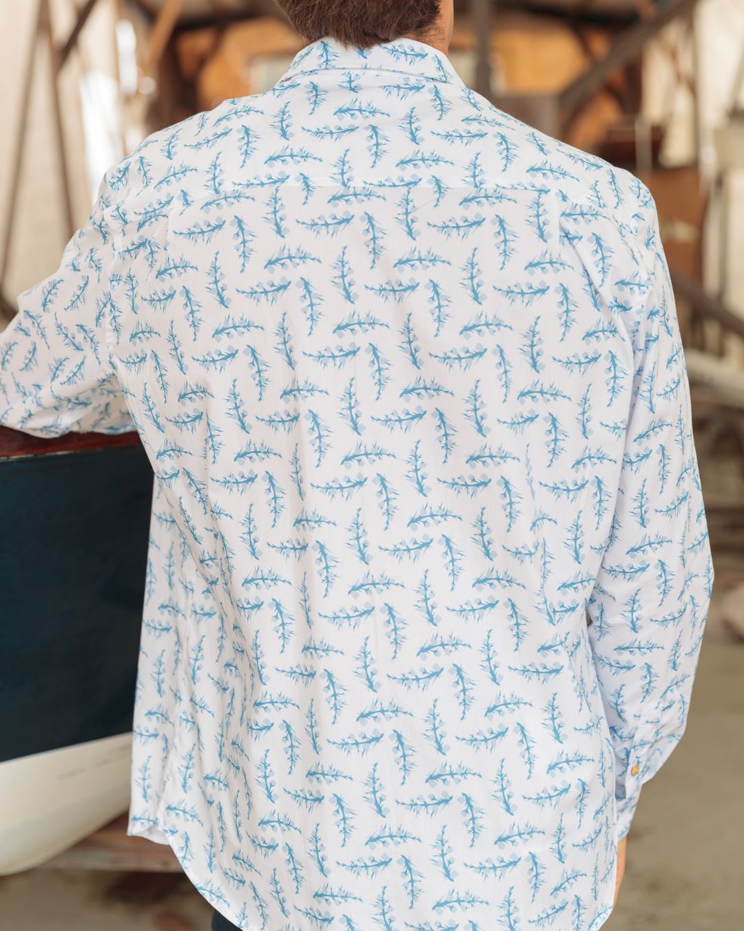 Camisa estampada de Manga Larga - Toxo