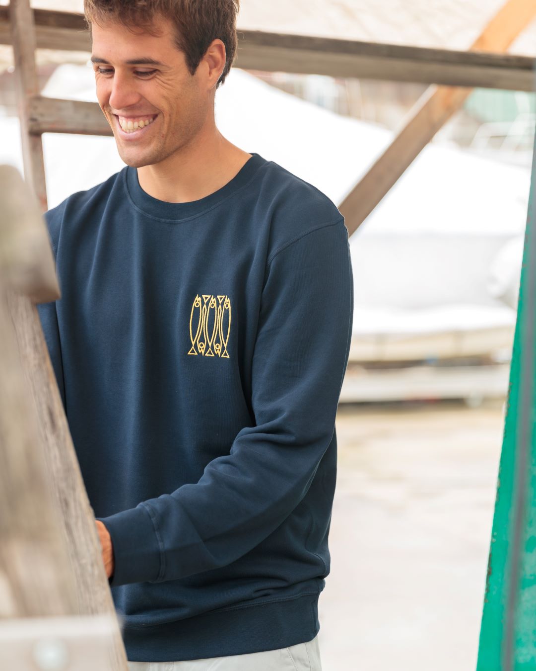 Sudadera Unisex Xoubas Azul Marino