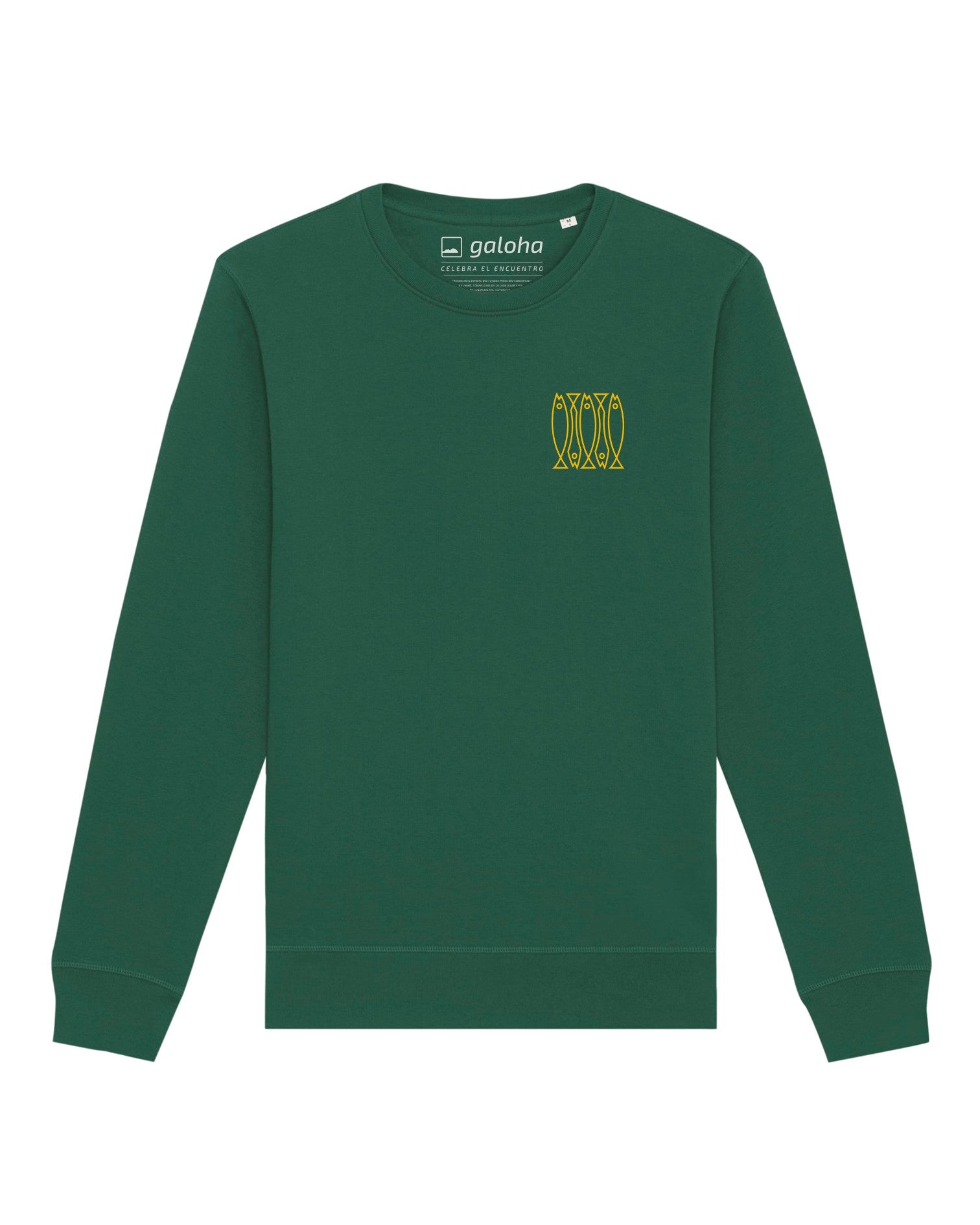 Sudadera Unisex Xoubas Verde