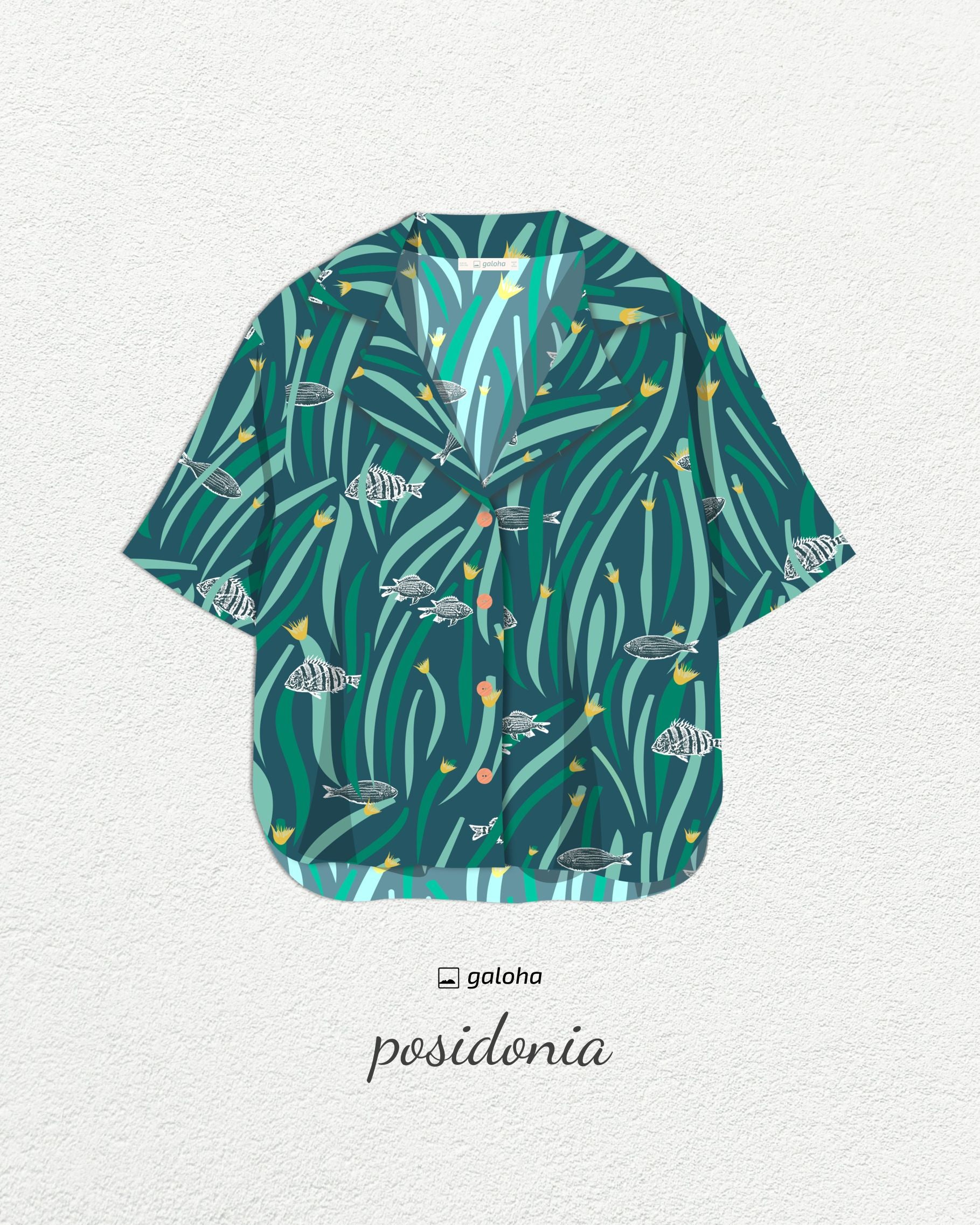 POSIDONIA - Camisa Mujer Galoha