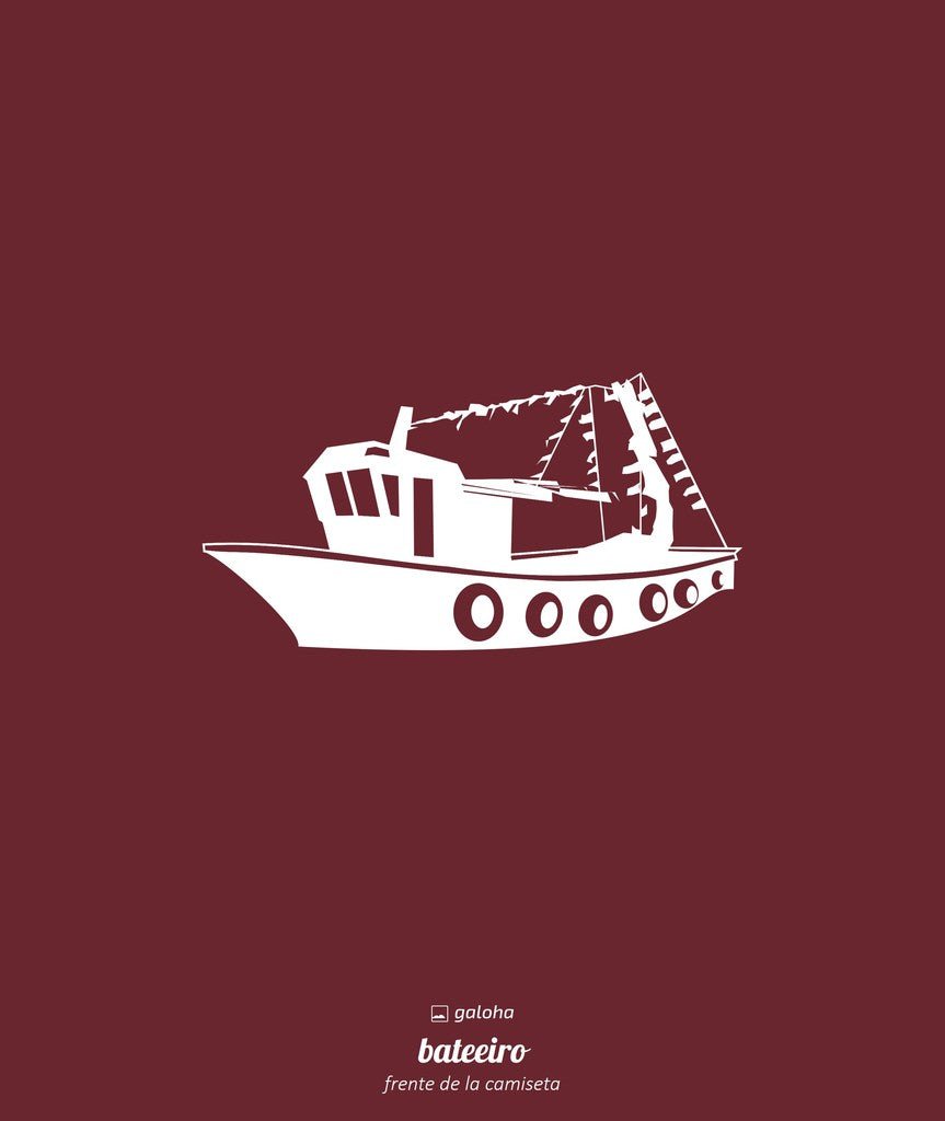 Barco Bateeiro- Camiseta Manga Corta