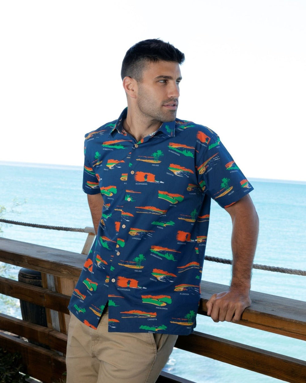 Camisa Hawaiana Para Hombre Mujer Casual Manga Corta Camisas Playa